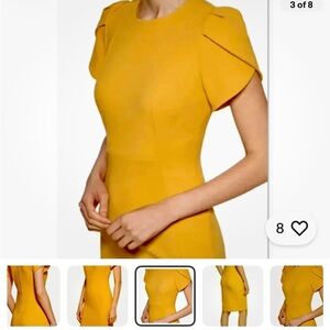 Calvin Klein Mustard Mini Dress
